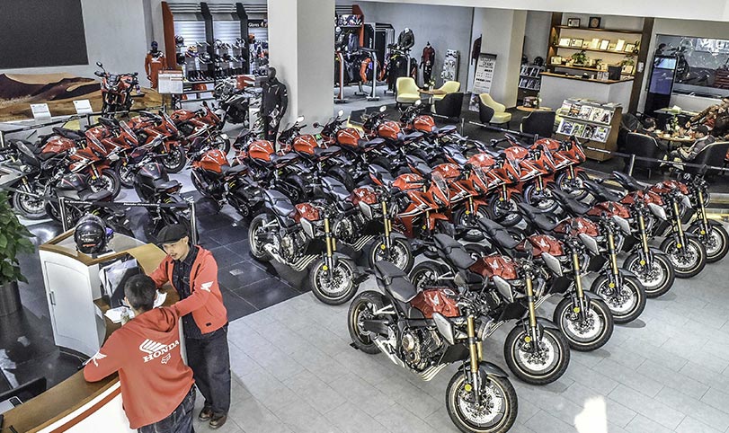 2020.4.4  CB650R CBR650R百车交车仪式