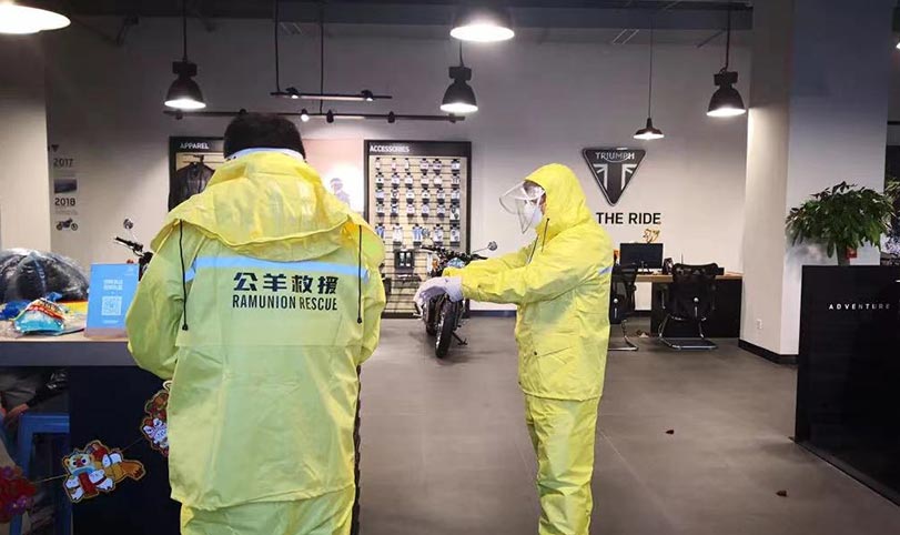 2020年2月8日，防控疫情全面消杀